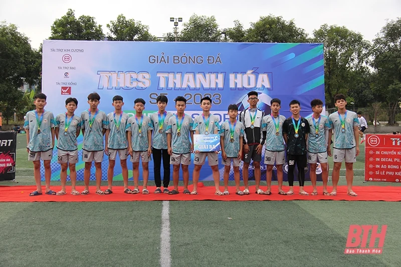 Trường THCS Quảng Thịnh vô địch Giải bóng đá các trường THCS Thanh Hóa lần thứ V – năm 2023