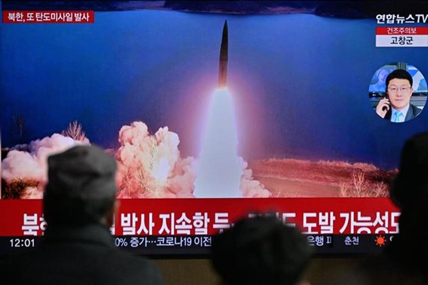 Nhật - Hàn phản ứng với vụ phóng tên lửa mới nhất của Triều Tiên
