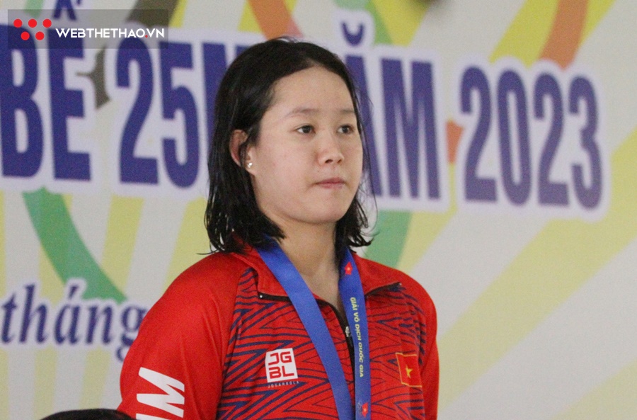 Giành thêm 2 HCV, Phạm Thị Vân giúp ĐT Bơi Thanh Hóa xếp thứ 4 toàn đoàn giải VĐQG bể 25m