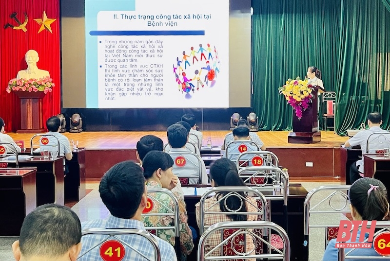 Hội thảo công tác xã hội trong bệnh viện chuyên nghiệp, sáng tạo và phát triển