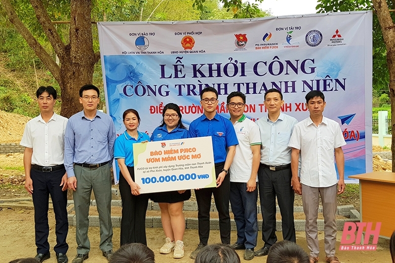Khởi công xây dựng điểm trường “Vì trẻ em vùng cao” tại Quan Hóa