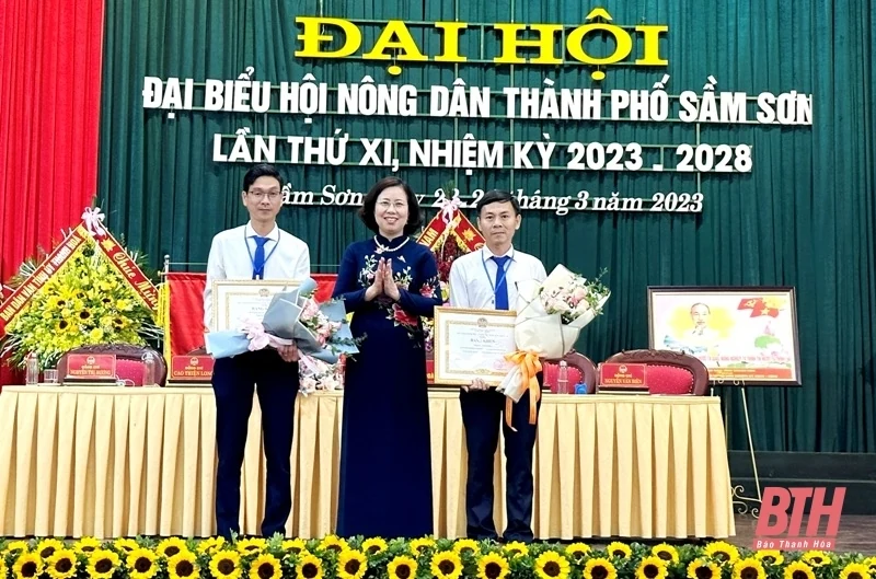 Đại Hội đại biểu Hội Nông dân TP Sầm Sơn, nhiệm kỳ 2023-2028