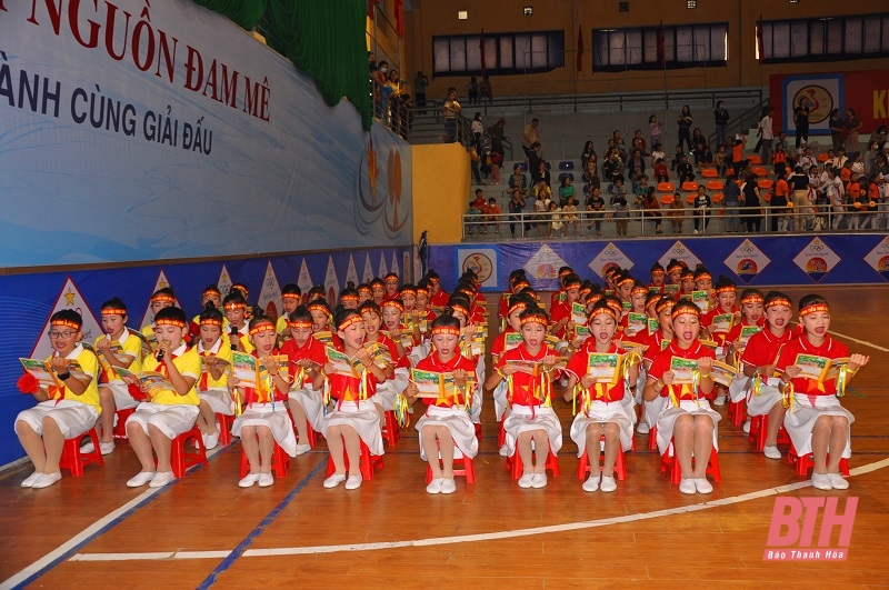 Sôi nổi Hội thi “Múa hát sân trường” tại TP Sầm Sơn