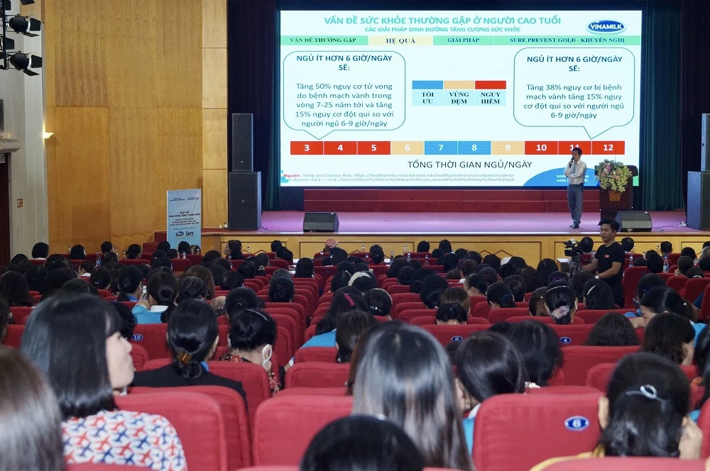 Vinamilk đẩy mạnh chương trình chăm sóc dinh dưỡng trẻ em và người cao tuổi năm 2023