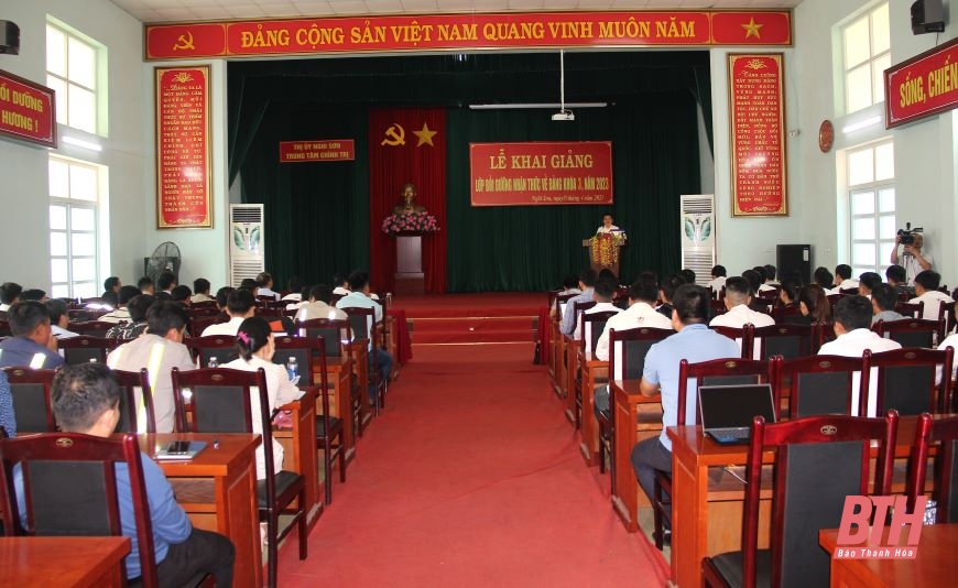 Ban Thường vụ Thị xã Nghi Sơn quan tâm phát triển tổ chức đảng và đảng viên khối doanh nghiệp tư nhân 