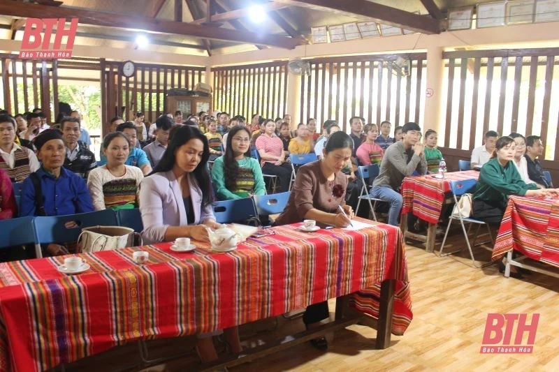 Tuyên truyền văn hoá dân tộc Mường, Thái trên địa bàn huyện Quan Hoá