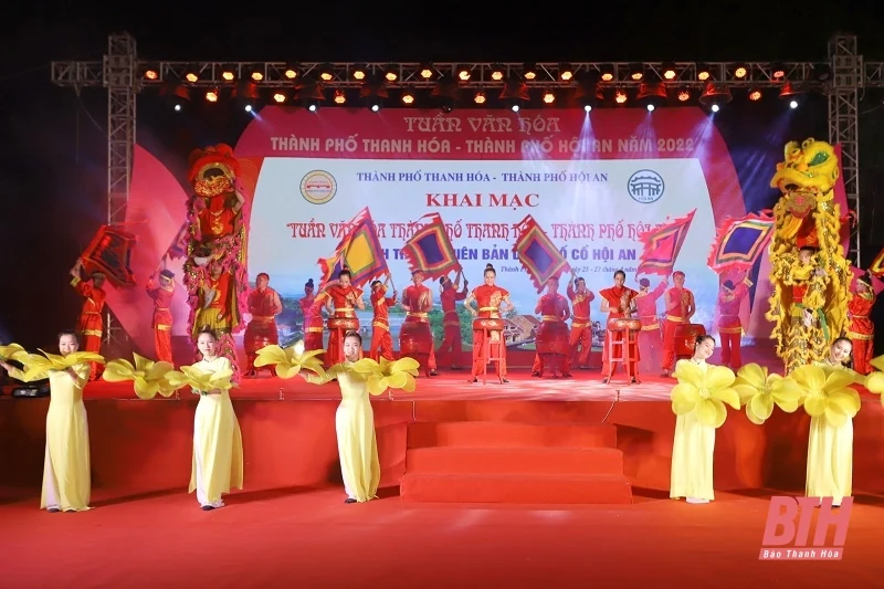 Tuần văn hóa TP Thanh Hóa - TP Hội An” năm 2023 diễn ra từ ngày 26-4 đến 3-5