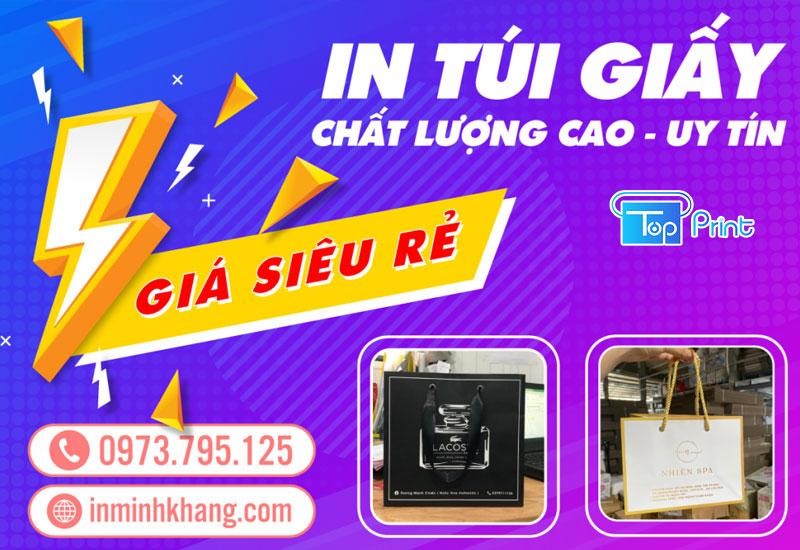 In Minh Khang – Công ty chuyên in ấn túi giấy tại Thanh Hóa