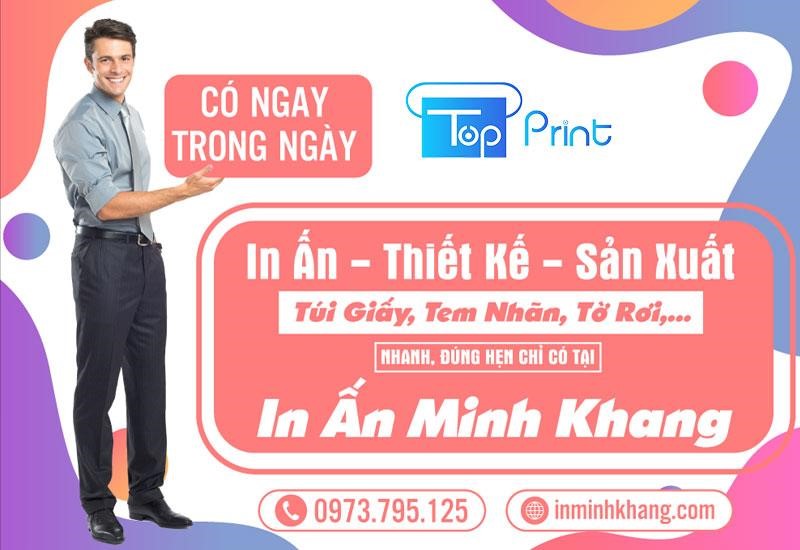 In Minh Khang – Công ty chuyên in ấn túi giấy tại Thanh Hóa
