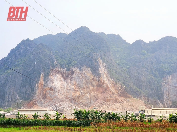 Vĩnh Lộc: Bảo vệ môi trường trong khai thác, chế biến khoáng sản vẫn còn nhiều khó khăn
