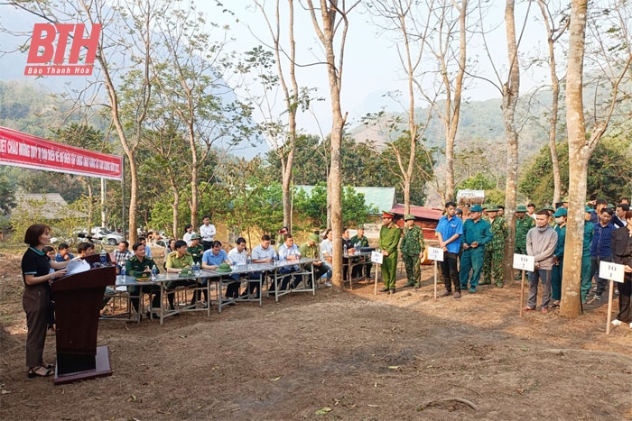 Phòng cháy, chữa cháy rừng ở huyện biên giới Mường Lát