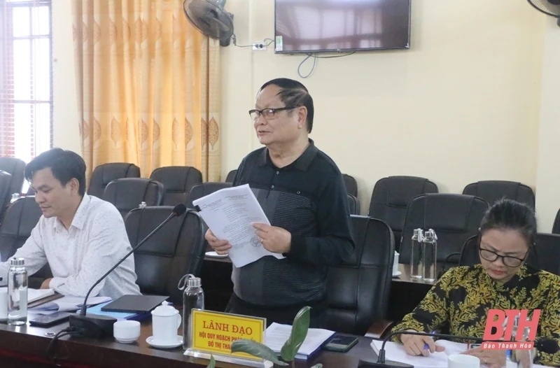 HĐND tỉnh giám sát công tác quản lý Nhà nước về quy hoạch xây dựng tại các huyện Ngọc Lặc và Nông Cống