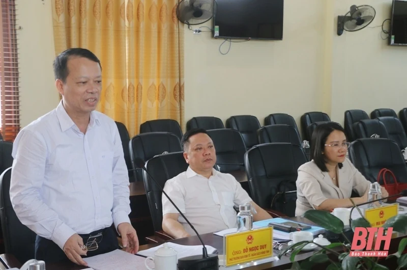 HĐND tỉnh giám sát công tác quản lý Nhà nước về quy hoạch xây dựng tại các huyện Ngọc Lặc và Nông Cống