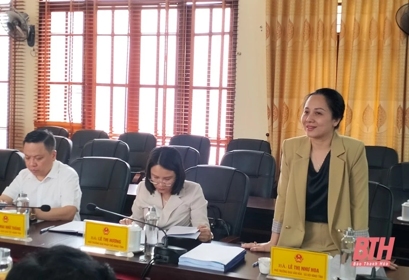 HĐND tỉnh giám sát công tác quản lý Nhà nước về quy hoạch xây dựng tại các huyện Ngọc Lặc và Nông Cống