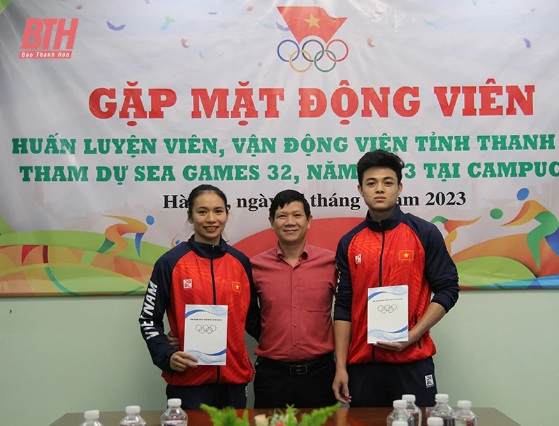 VĐV Vovinam Lê Thị Hiền giành HCV đầu tiên cho thể thao Thanh Hóa tại SEA Games 32