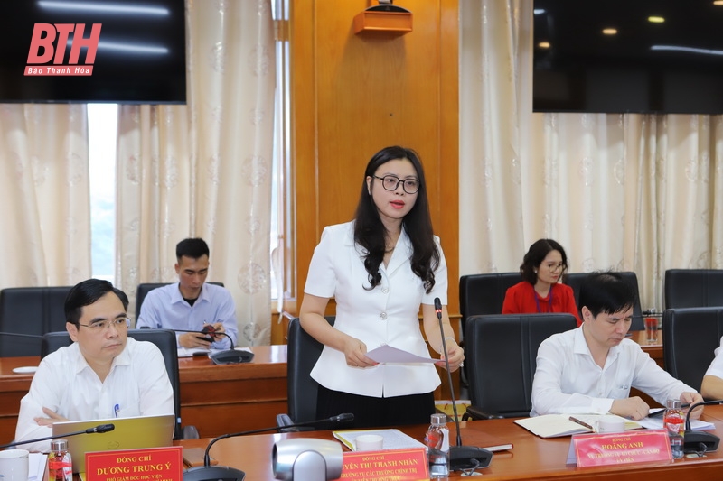 Trường Chính trị tỉnh Thanh Hóa được công nhận đạt chuẩn mức 1
