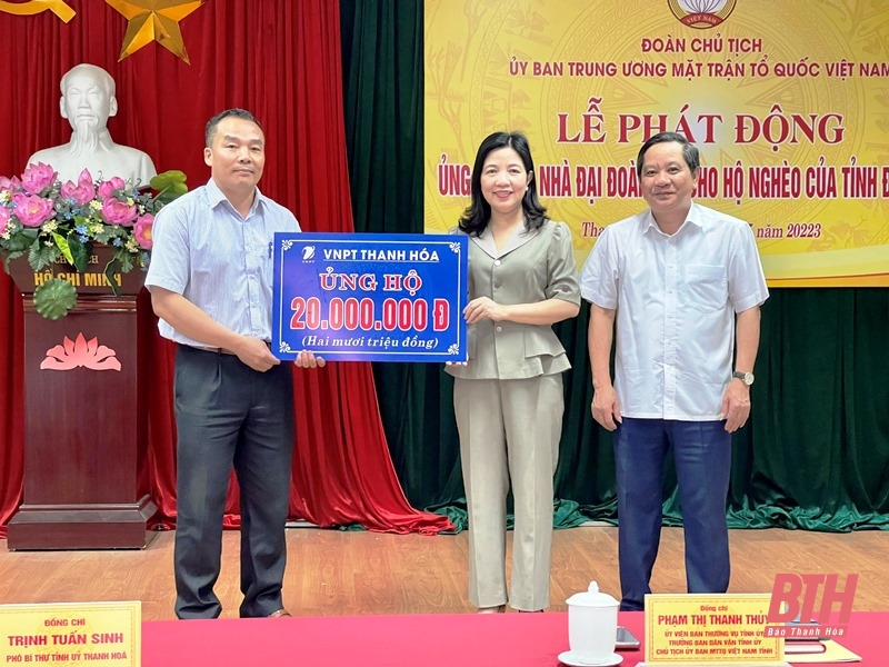 Kêu gọi ủng hộ xây dựng nhà đại đoàn kết cho hộ nghèo tỉnh Điện Biên