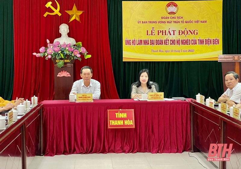 Phát động ủng hộ xây nhà đại đoàn kết cho hộ nghèo tỉnh Điện Biên