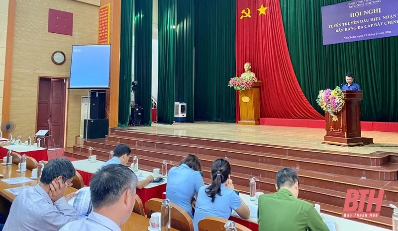 Tuyên truyền nhận biết các dấu hiệu bán hàng đa cấp bất chính trên địa bàn huyện Như Xuân