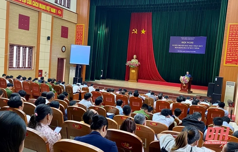 Tuyên truyền nhận biết các dấu hiệu bán hàng đa cấp bất chính trên địa bàn huyện Như Xuân