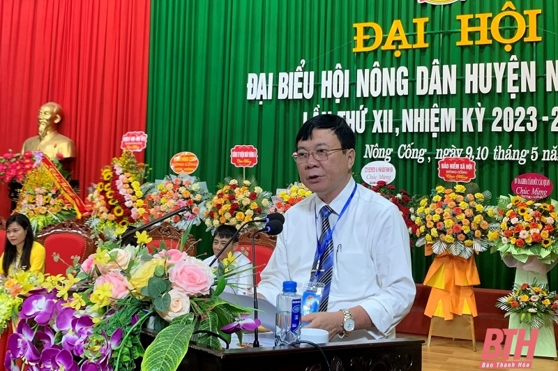 Đại hội đại biểu Hội Nông dân huyện Nông Cống nhiệm kỳ 2023-2028