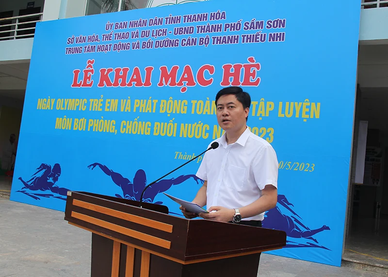 Khai mạc hè, Ngày Olympic trẻ em và Phát động toàn dân tập luyện môn bơi phòng, chống đuối nước năm 2023