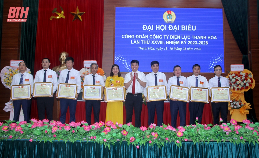 Đại hội đại biểu Công đoàn Công ty Điện lực Thanh Hóa lần thứ 28