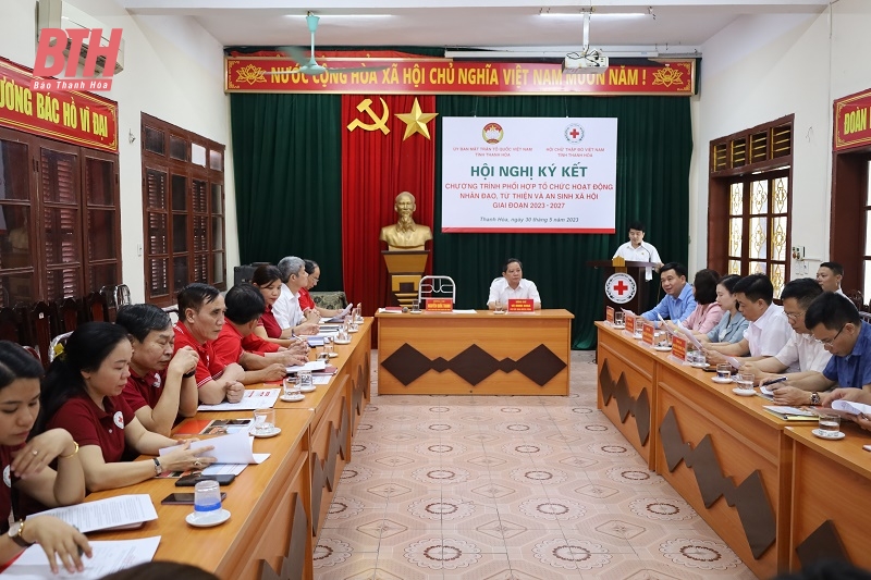 Tăng cường phối hợp tổ chức các hoạt động nhân đạo, từ thiện và an sinh xã hội