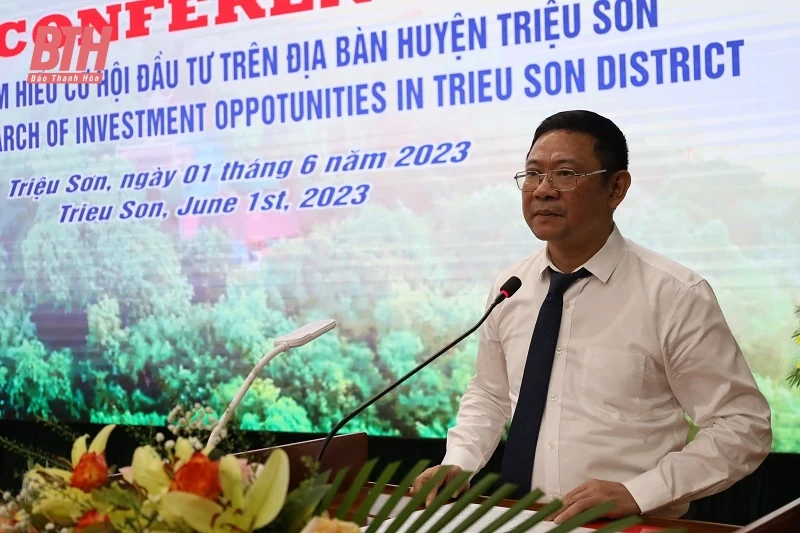 Huyện Triệu Sơn tăng cường kết nối với các nhà đầu tư