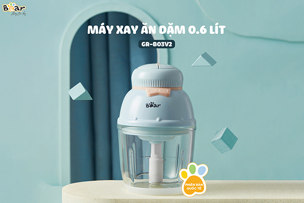 Máy xay ăn dặm Bear cho bé chính hãng có gì nổi bật?