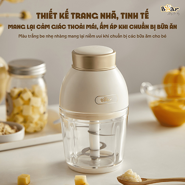 Máy xay ăn dặm Bear cho bé chính hãng có gì nổi bật?