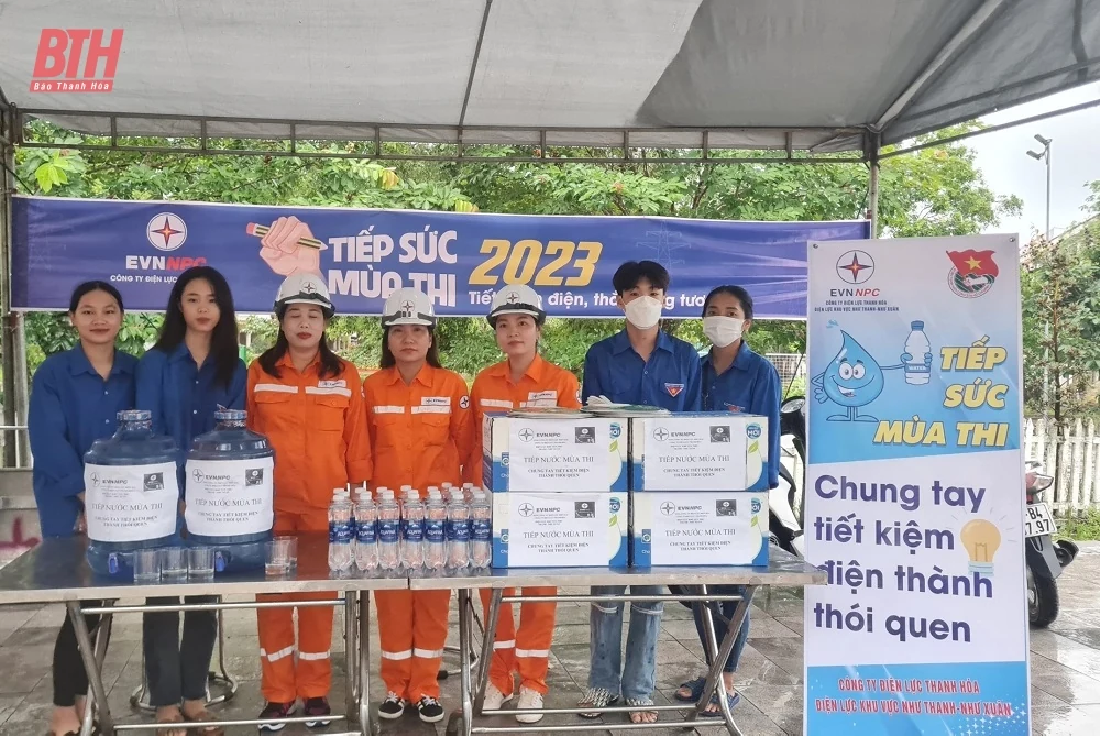 Công ty Điện lực Thanh Hóa đồng hành cùng thí sinh tham dự kỳ thi tuyển sinh vào lớp 10 THPT