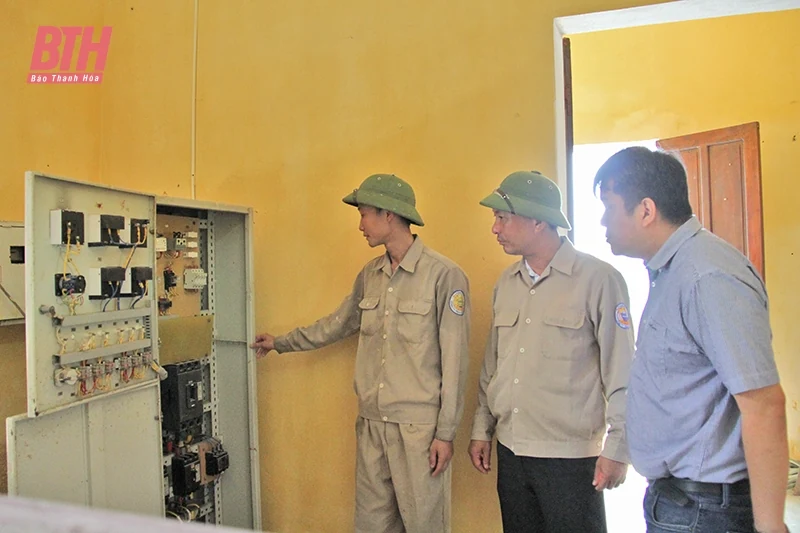 Công ty TNHH MTV Sông Chu chủ động phục vụ nước tưới và chống hạn vụ mùa