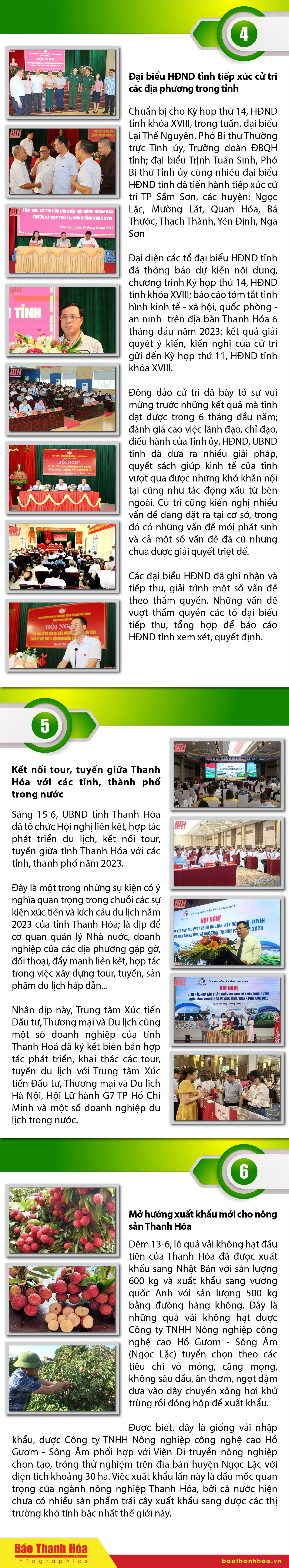 [Infographics] - Những sự kiện nổi bật trong tuần