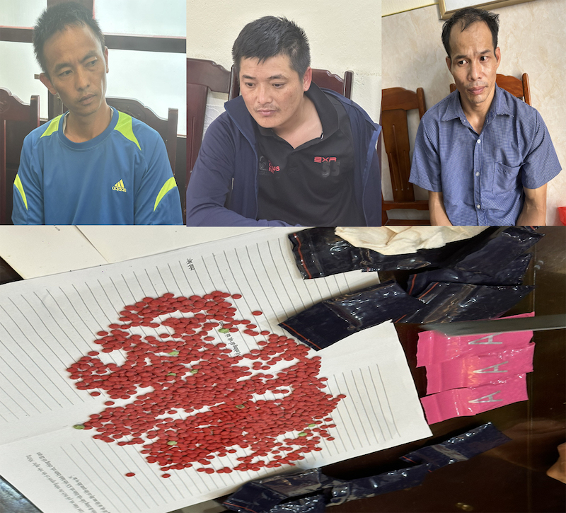 Triệt phá đường dây mua bán, vận chuyển hơn 3.000 viên ma túy tổng hợp từ Lào về Việt Nam