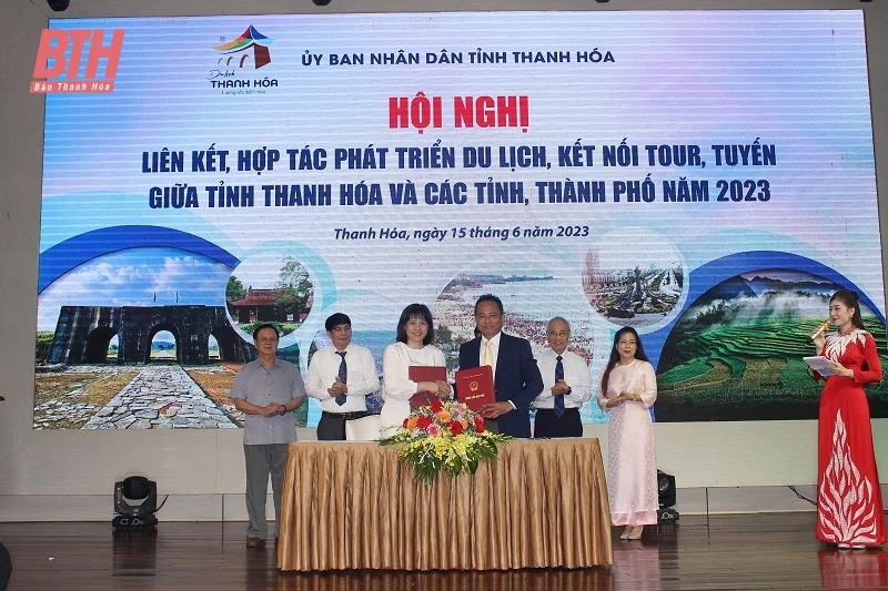 Liên kết, hợp tác phát triển du lịch, kết nối tour, tuyến giữa tỉnh Thanh Hóa với các tỉnh, thành phố năm 2023