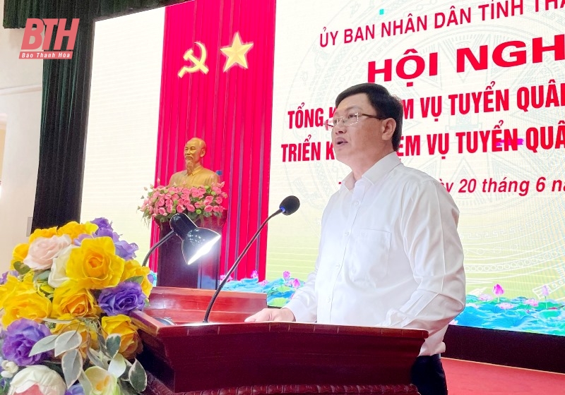 Năm 2023, tỉnh Thanh Hóa hoàn thành tốt nhiệm vụ tuyển quân