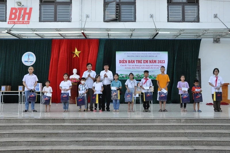 Diễn đàn trẻ em TP Sầm Sơn năm 2023