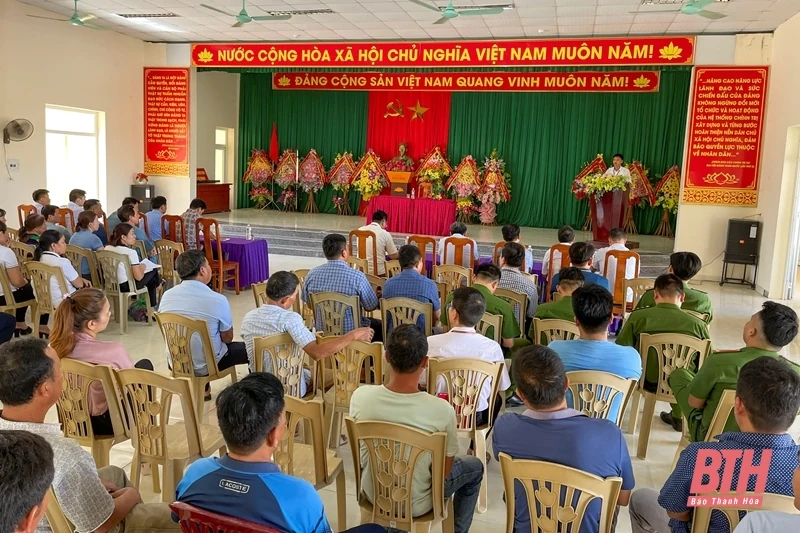 Cưỡng chế công trình xây dựng trái phép trên đất Nông trường Thạch Quảng