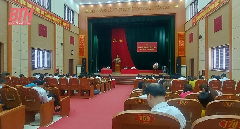 HĐND huyện Như Xuân tổ chức kỳ họp thứ 9, khóa XXI, nhiệm kỳ 2021-2026