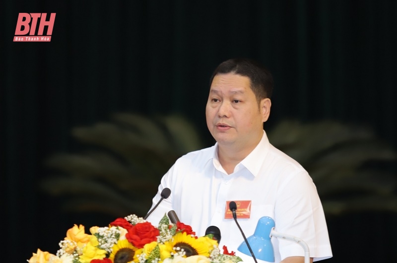 Kỳ họp thứ 14, HĐND tỉnh Thanh Hóa khóa XVIII: Các đại biểu thảo luận tại hội trường nhiều nội dung quan trọng