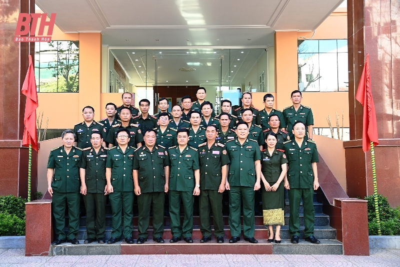 Hội đàm giữa Bộ Chỉ huy BĐBP Thanh Hóa và Bộ CHQS tỉnh Hủa Phăn (Lào)