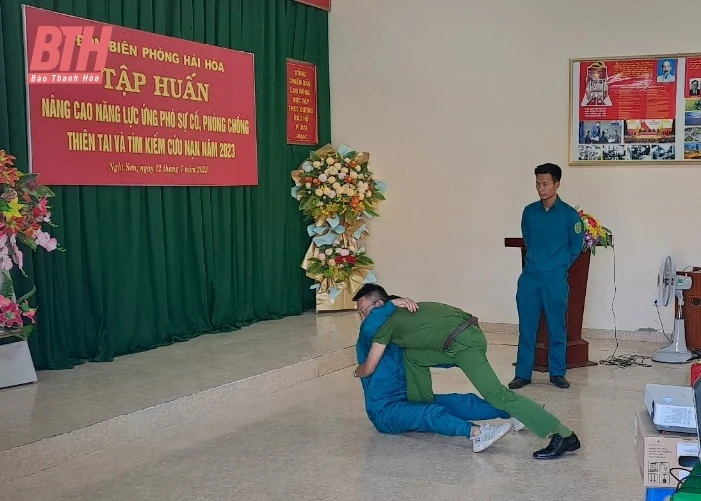 Nâng cao năng lực ứng phó sự cố, thiên tai và tìm kiếm cứu nạn khu vực biên giới vùng biển