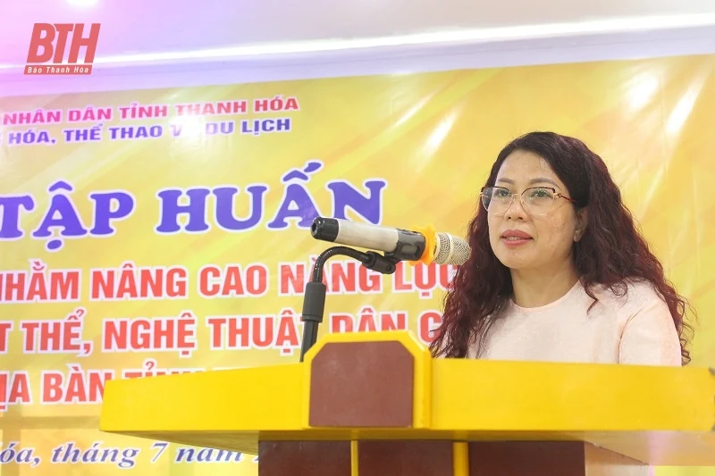 Nâng cao năng lực quản lý di sản văn hóa phi vật thể, nghệ thuật dân ca, dân vũ của cộng đồng 
