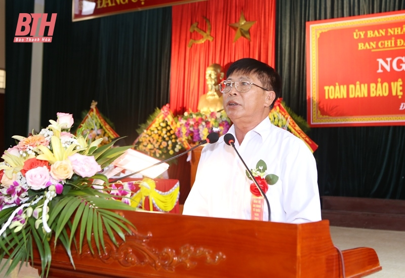Phó Bí thư Tỉnh ủy Trịnh Tuấn Sinh chung vui “Ngày hội toàn dân bảo vệ an ninh Tổ quốc năm 2023” tại xã Định Tăng