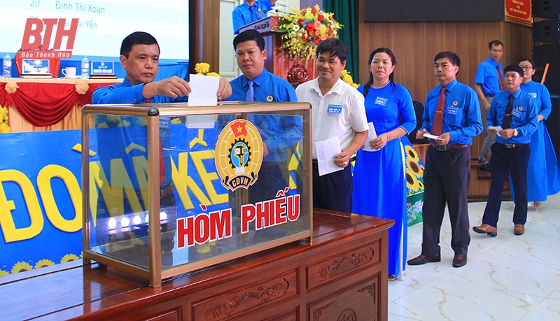 Đại hội Công đoàn huyện Hậu Lộc lần thứ X, nhiệm kỳ 2023-2028
