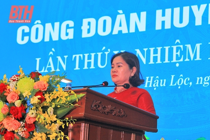 Đại hội Công đoàn huyện Hậu Lộc lần thứ X, nhiệm kỳ 2023-2028