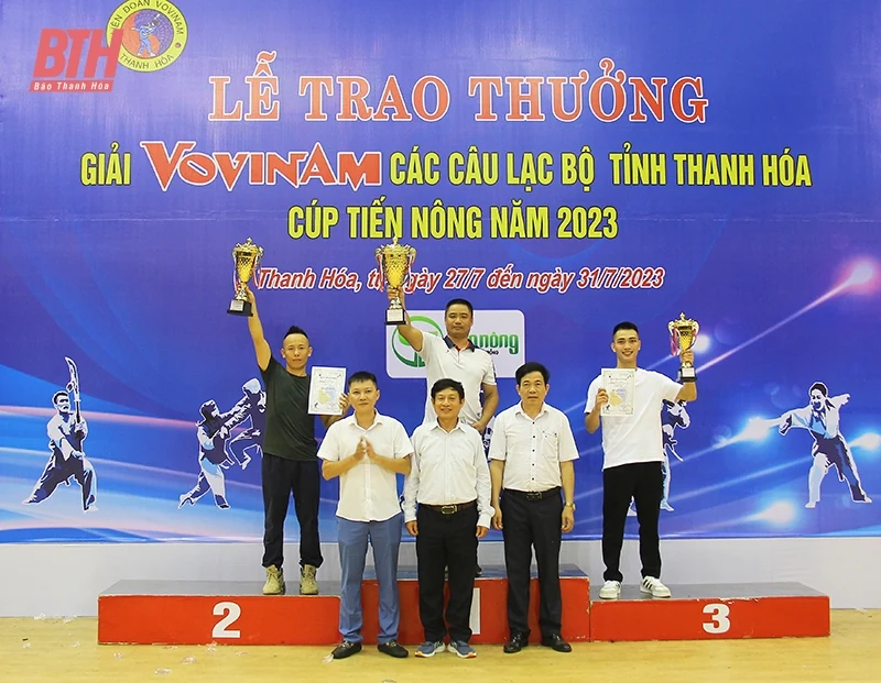 TP Thanh Hóa nhất toàn đoàn tại Giải Vovinam các CLB tỉnh Thanh Hóa – Cúp Tiến Nông 2023