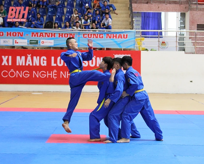 TP Thanh Hóa nhất toàn đoàn tại Giải Vovinam các CLB tỉnh Thanh Hóa – Cúp Tiến Nông 2023