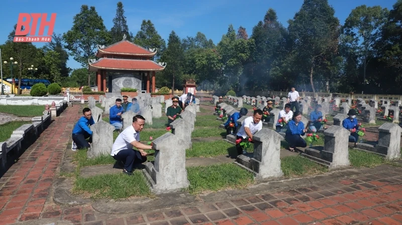 Công ty Nhiệt điện Nghi Sơn tổ chức các hoạt động kỷ niệm 76 năm Ngày Thương binh - Liệt sỹ